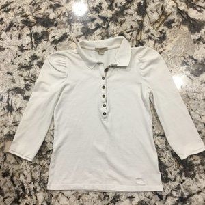 Burberry Brit Long Sleeve Polo